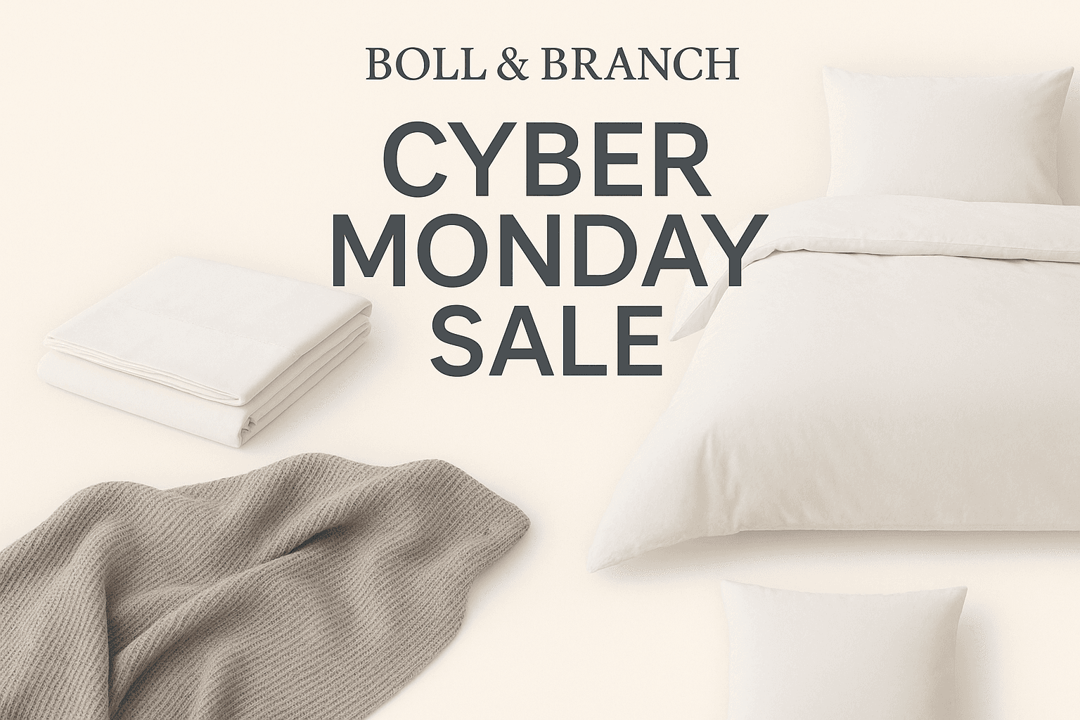 Boll & Branch Cyber Monday Sale: Best Luxury Beddings