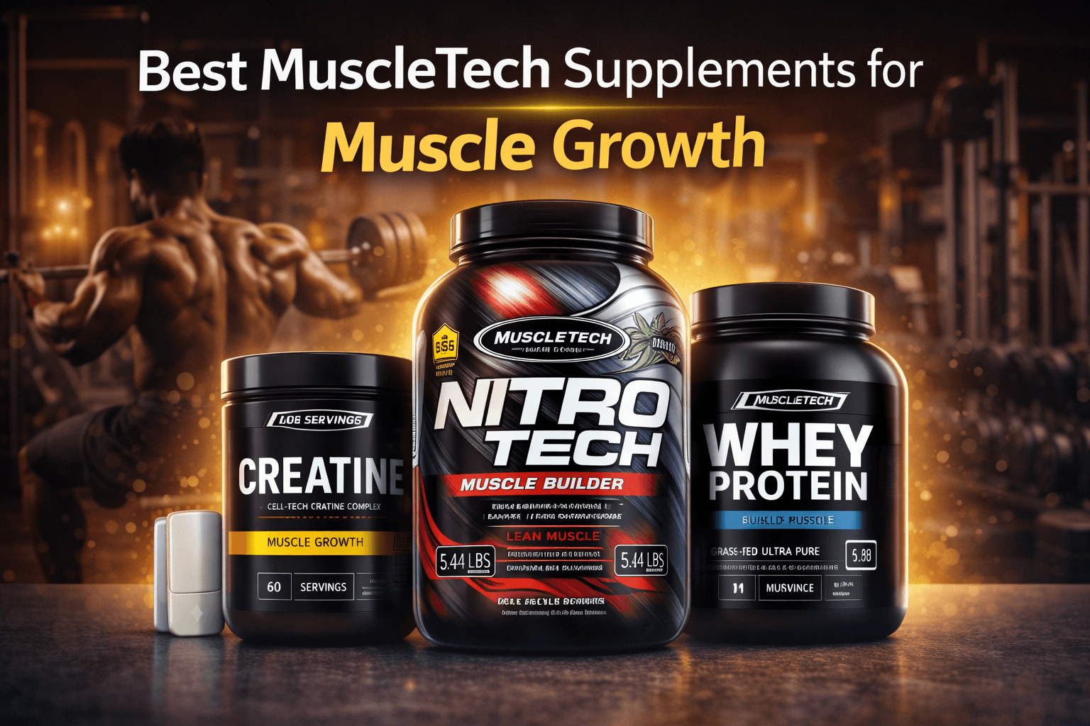 Best MuscleTech Supplements