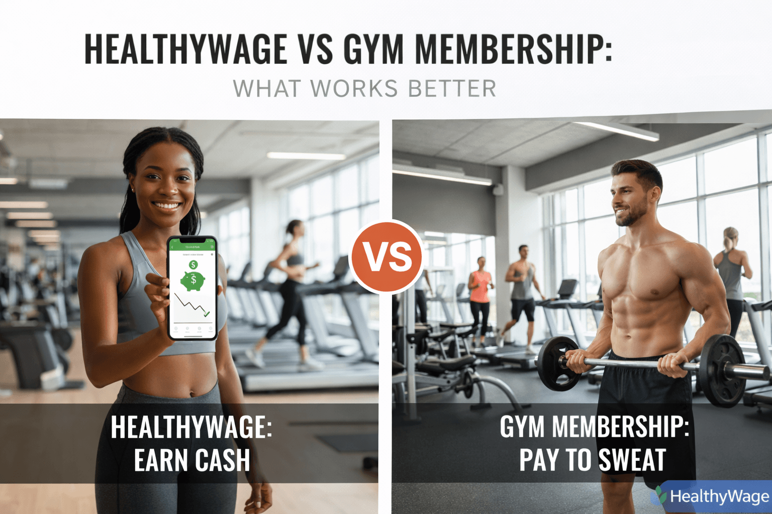HealthyWage vs Gym Membership
