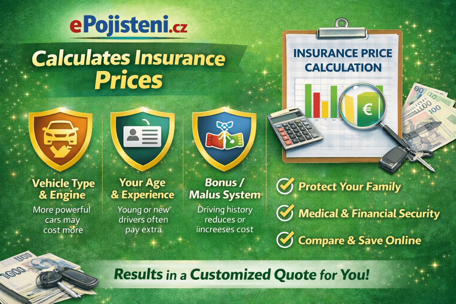 How ePojisteni Calculates Insurance Prices
