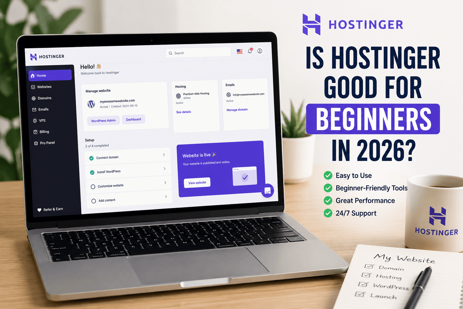 Is Hostinger Good for Beginners in 2026?