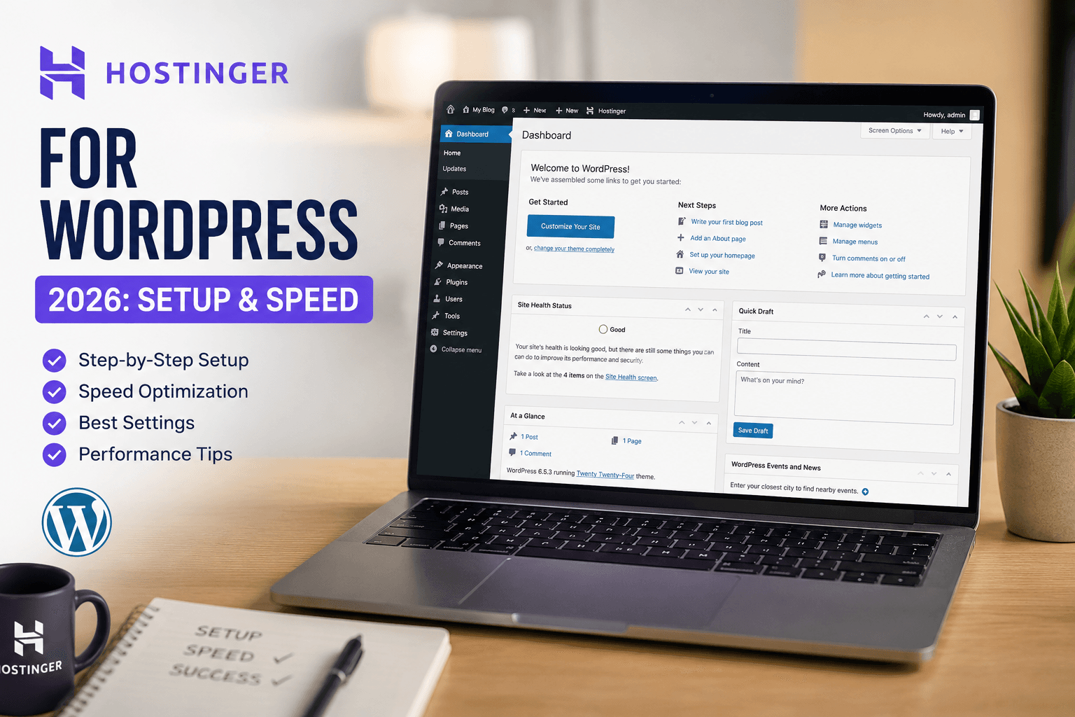 Hostinger for WordPress 2026: Setup and Performance